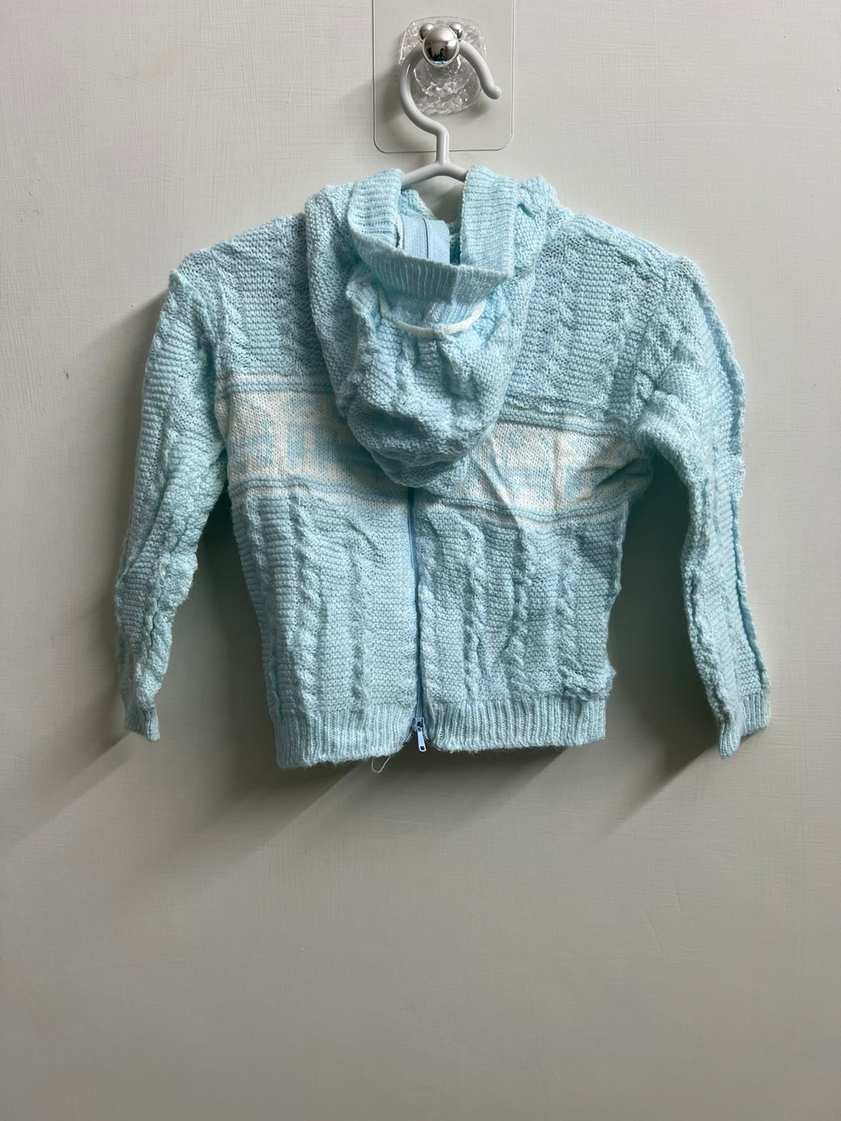 Kitted Hoodie - Back Zip