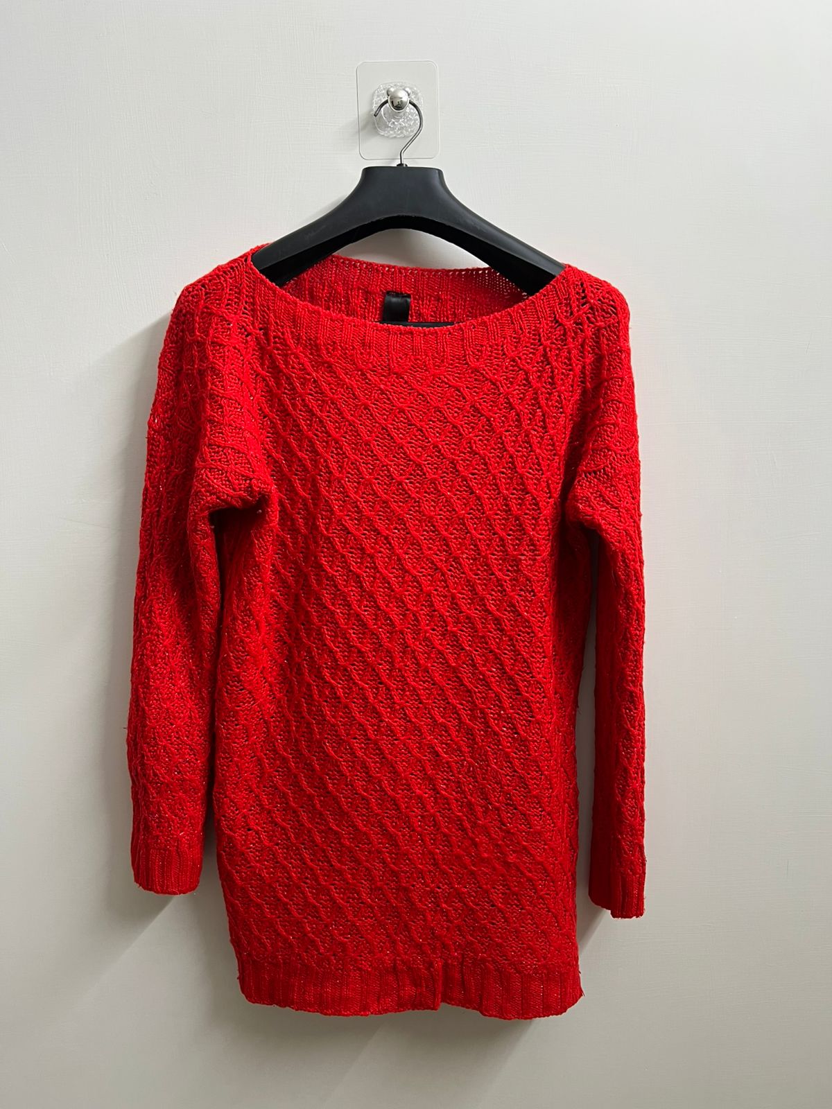 Knitted Sweater Red