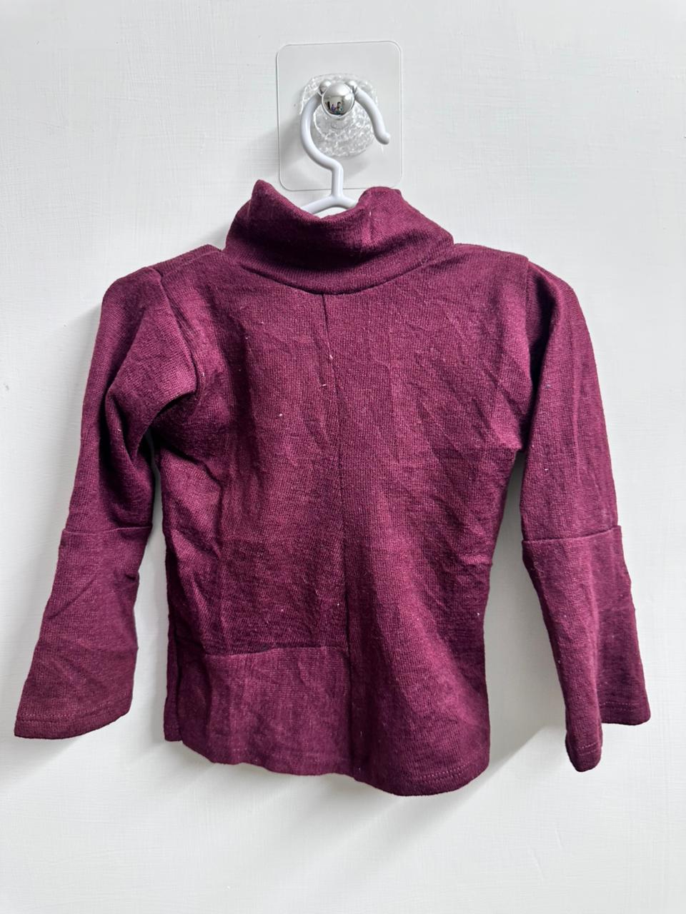 Inner High Neck - Maroon