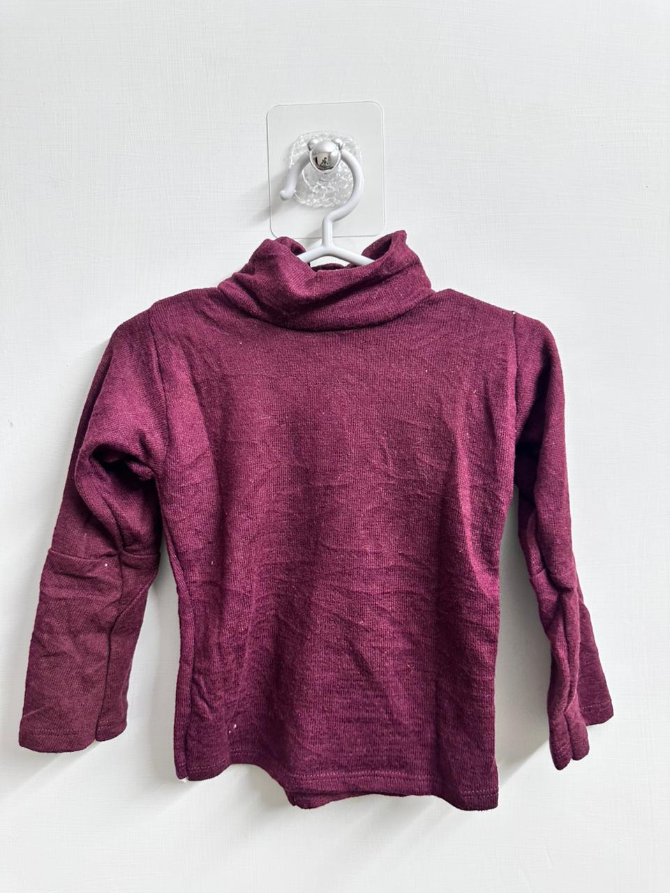 Inner High Neck - Maroon